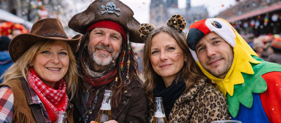 Fasching & Single? So wird Karneval eine richtige Gaudi!